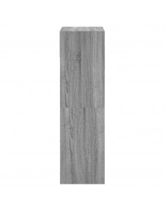 Scarpiera Grigio Sonoma 60x34x116 cm in Legno Multistrato