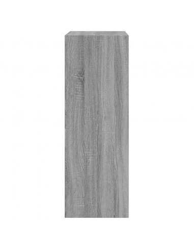 Scarpiera Grigio Sonoma 60x34x96,5 cm in Legno Multistrato