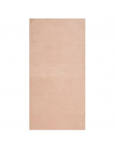 Tappeto a Pelo Corto HUARTE Morbido e Lavabile Rosato 100x200cm
