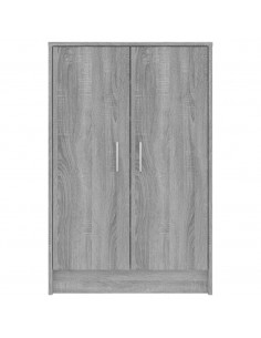 Scarpiera Grigio Sonoma 60x35x92 cm in Legno Multistrato