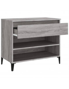 Scarpiera Grigio Sonoma 70x36x60 cm in Legno Multistrato