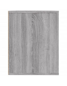 Scarpiera Grigio Sonoma 75x35x45 cm in Legno Multistrato