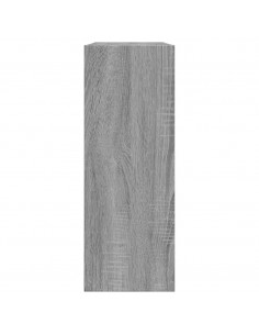 Scarpiera Grigio Sonoma 80x21x57 cm in Legno Multistrato