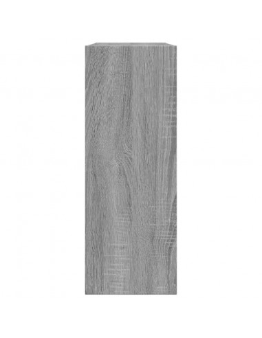 Scarpiera Grigio Sonoma 80x21x57 cm in Legno Multistrato