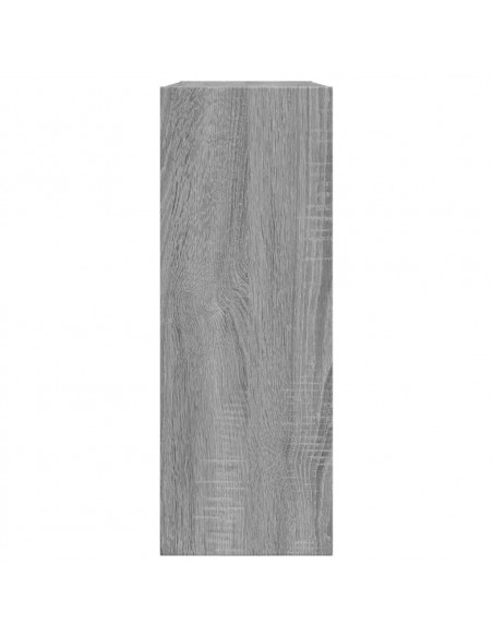 Scarpiera Grigio Sonoma 80x21x57 cm in Legno Multistrato