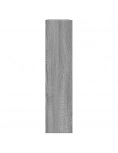 Scarpiera Grigio Sonoma 80x21x87,5 cm in Legno Multistrato