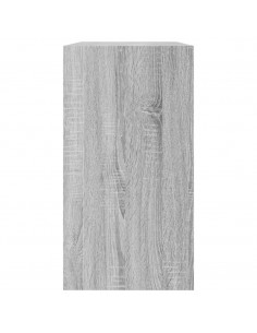 Scarpiera Grigio Sonoma 80x34x63 cm in Legno Multistrato