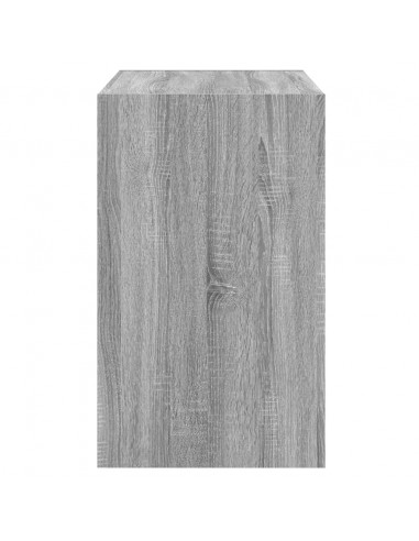 Scarpiera Grigio Sonoma 80x42x69 cm in Legno Multistrato