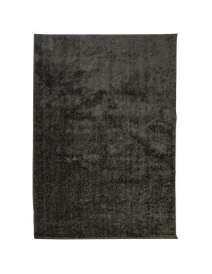 Tappeto a Pelo Lucido Lungo ISTAN Effetto Antracite 160x230 cm