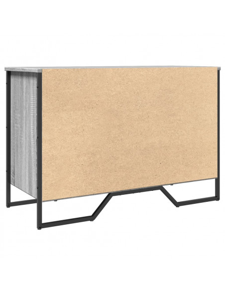 Scarpiera Grigio Sonoma 90x38x61,5 cm in Truciolato