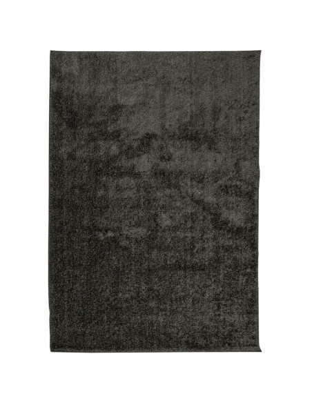 Tappeto a Pelo Lucido Lungo ISTAN Effetto Antracite 120x170 cm