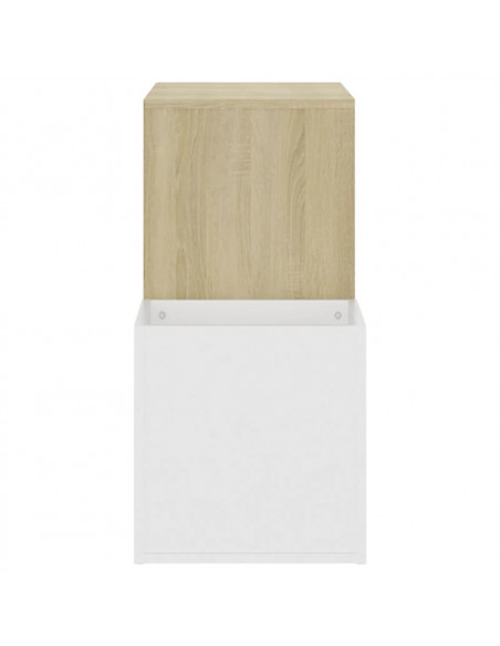 Scarpiera Ingresso Bianco Rovere Sonoma 105x35,5x70 Multistrato