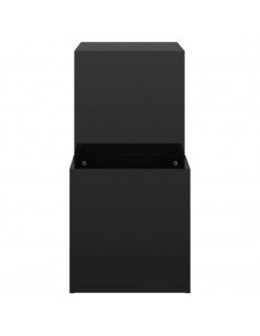 Scarpiera Ingresso Nero Lucido 105x35,5x70cm Legno Multistrato