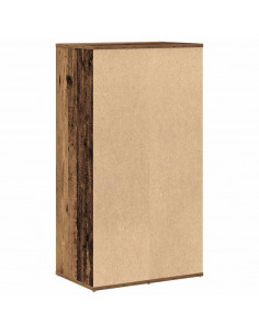 Scarpiera Legno Antico 54x34x100,5 cm in Truciolato