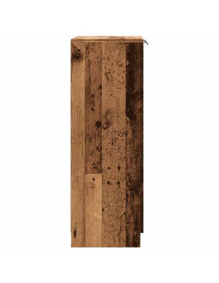 Scarpiera Legno Antico 59x35x100,5 cm in Truciolato