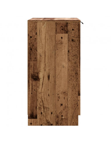Scarpiera Legno Antico 59x35x70 cm in Truciolato