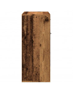Scarpiera Legno Antico 60x35x84 cm in Legno Multistrato