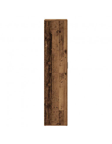 Scarpiera Legno Antico 80x39x178 cm in Truciolato