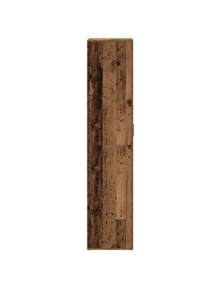 Scarpiera Legno Antico 80x39x178 cm in Truciolato