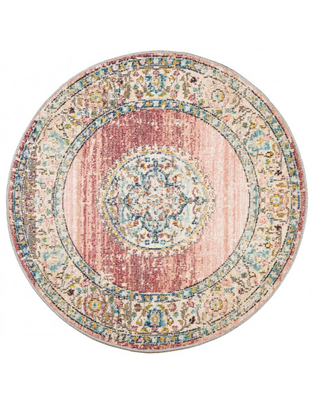 Tappeto ARBIZU Interni e Esterni Design Vintage Ø 120 cm