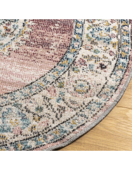 Tappeto ARBIZU Interni e Esterni Design Vintage Ø 120 cm