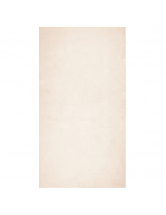 Tappeto a Pelo Corto HUARTE Morbido e Lavabile Beige 60x110 cm