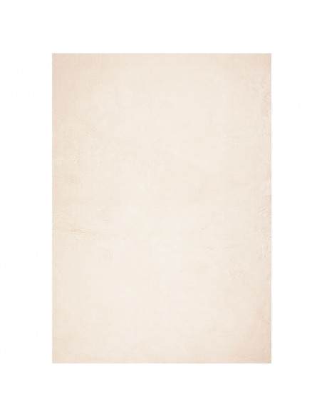 Tappeto a Pelo Corto HUARTE Morbido e Lavabile Beige 240x340 cm