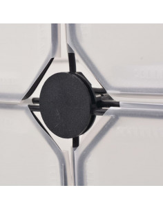 Scarpiera Modulare a 12 Scomparti Bianca