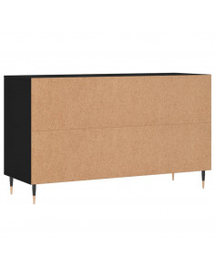 Scarpiera Nera 102x36x60 cm in Legno Multistrato