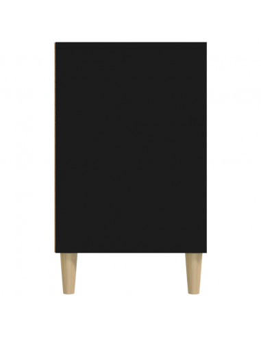 Scarpiera Nera 102x36x60 cm in Legno Multistrato
