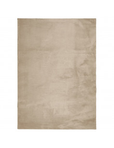 Tappeto a Pelo Corto HUARTE Morbido e Lavabile Sabbia 240x340cm