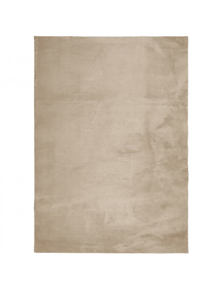 Tappeto a Pelo Corto HUARTE Morbido e Lavabile Sabbia 240x340cm