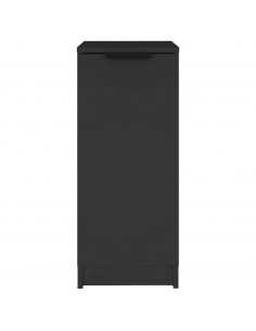 Scarpiera Nera 30x35x70 cm in Legno Multistrato