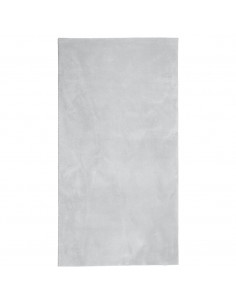 Tappeto a Pelo Corto HUARTE Morbido e Lavabile Grigio 60x110 cm