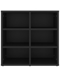 Scarpiera Nera 52,5x30x50 cm 2