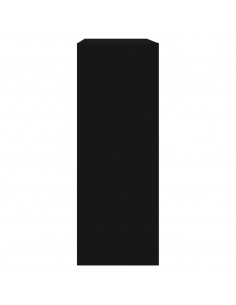 Scarpiera Nera 60x21x57 cm in Legno Multistrato