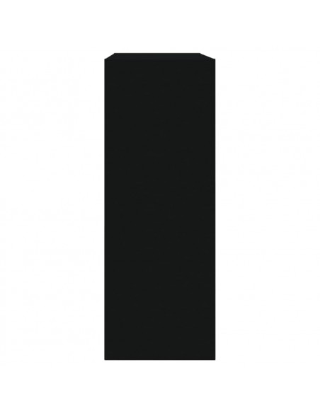 Scarpiera Nera 60x21x57 cm in Legno Multistrato