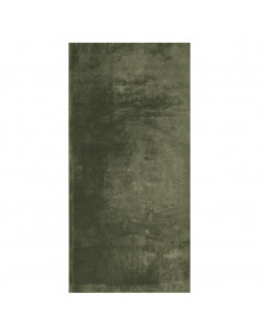 Tappeto Pelo Corto HUARTE Morbido Lavabile Verde Bosco