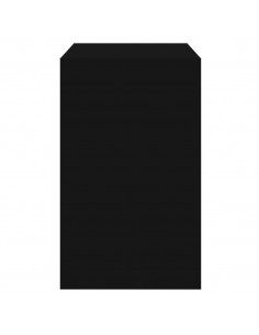 Scarpiera Nera 80x42x69 cm in Legno Multistrato