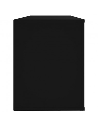 Scarpiera Nero 100x35x45 cm in Legno Multistrato