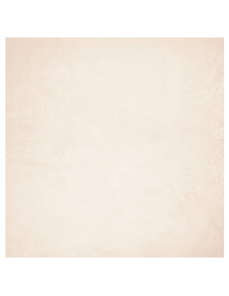 Tappeto a Pelo Corto HUARTE Morbido e Lavabile Beige 120x120 cm