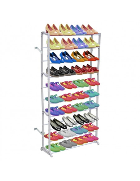 Scarpiera Portascarpe con 10 Scaffali