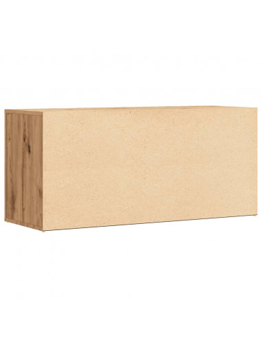 Scarpiera Rovere Artigianale 100x35x45 cm in Truciolato
