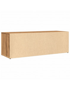 Scarpiera Rovere Artigianale 105x35x35 cm in Legno Multistrato