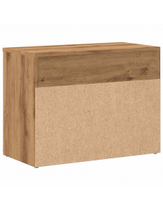 Scarpiera Rovere Artigianale 60x30x45 cm in Legno Multistrato