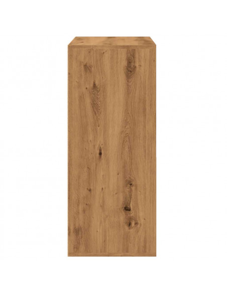 Scarpiera Rovere Artigianale 60x35x84 cm in Legno Multistrato