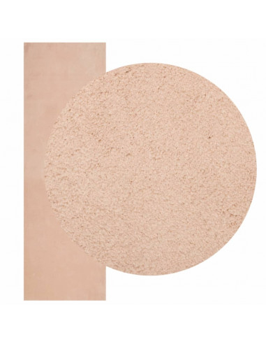 Tappeto a Pelo Corto HUARTE Morbido e Lavabile Rosato 80x250 cm