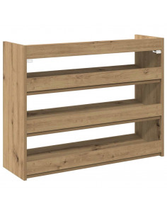 Scarpiera Rovere Artigianale 80x25x61,5 cm in Truciolato