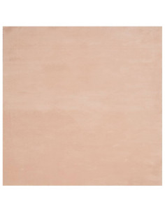 Tappeto a Pelo Corto HUARTE Morbido e Lavabile Rosato 160x160cm