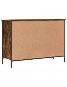 Scarpiera Rovere Fumo 100x35x70 cm in Legno Multistrato